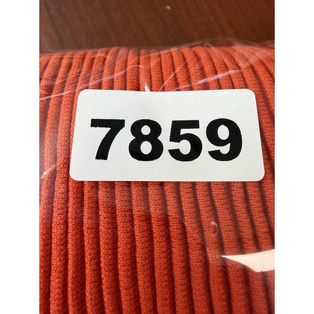 COS Women's Large Orange Ribbed Mock Neck Cotton Sweater Pullover Minimalist‎ - Picture 12 of 12